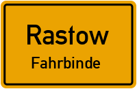 Lewitzweg in RastowFahrbinde