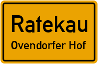 Straßen in Ratekau Ovendorfer Hof
