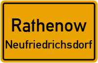 Havelland-Radweg in 14712 Rathenow (Neufriedrichsdorf)