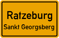 Bahnhofstraße in RatzeburgSankt Georgsberg