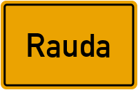 City Sign Rauda