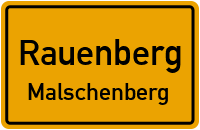 Bergstraße in RauenbergMalschenberg