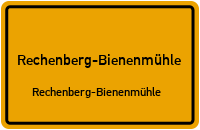 Siedlung in Rechenberg-BienenmühleRechenberg-Bienenmühle