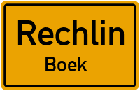 Boeker Str. in RechlinBoek