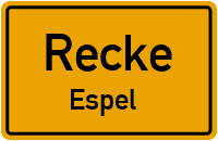 Brunnenstraße in ReckeEspel