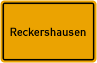 Ringstraße in Reckershausen