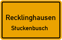 Höxterweg in 45659 Recklinghausen (Stuckenbusch)