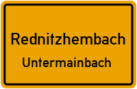 Odenwaldstraße in RednitzhembachUntermainbach