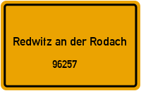 96257 Redwitz an der Rodach