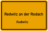 Zettlitzer Straße in Redwitz an der RodachRedwitz
