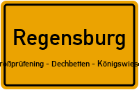 Eminoldweg in RegensburgGroßprüfening - Dechbetten - Königswiesen