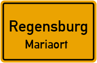 Mariaorter Brücke in RegensburgMariaort