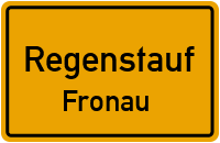 Straßenverzeichnis Regenstauf Fronau