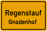 Straßenverzeichnis Regenstauf Gnadenhof