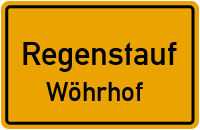 Wöhrhofweg in RegenstaufWöhrhof