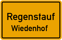 Straßenverzeichnis Regenstauf Wiedenhof