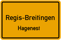 Straßen in Regis-Breitingen Hagenest