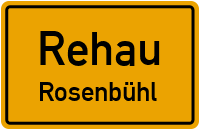 Straßen in Rehau Rosenbühl