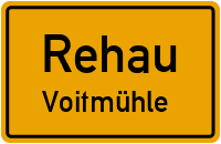 Straßenverzeichnis Rehau Voitmühle
