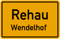 Straßen in Rehau Wendelhof