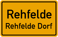 Zinndorfer Weg in RehfeldeRehfelde Dorf