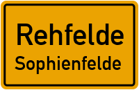 Siedlung Sophienfelde in RehfeldeSophienfelde