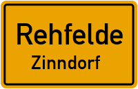 Zinndorfer Straße in RehfeldeZinndorf