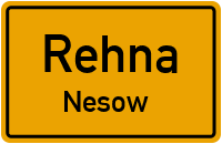 Hauptstraße Nesow in RehnaNesow