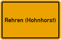 Rehren (Hohnhorst) in Niedersachsen