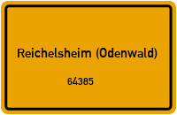 64385 Reichelsheim (Odenwald)