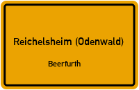 Hasenbuckelweg in Reichelsheim (Odenwald)Beerfurth