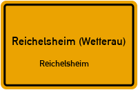 Ulmenstraße in Reichelsheim (Wetterau)Reichelsheim