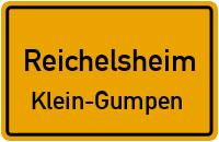 Panoramastraße in ReichelsheimKlein-Gumpen
