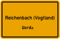 Meuselwitzer Straße in Reichenbach (Vogtland)Borda