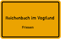 Ruppelteweg in Reichenbach im VogtlandFriesen