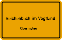 Greizer Straße in Reichenbach im VogtlandObermylau