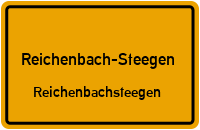 Flustraße in Reichenbach-SteegenReichenbachsteegen