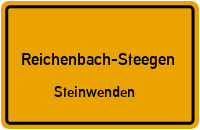 Bahnhofstraße in Reichenbach-SteegenSteinwenden