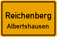 Straßenverzeichnis Reichenberg Albertshausen