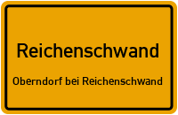 Schlossweg in ReichenschwandOberndorf bei Reichenschwand