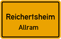 Straßenverzeichnis Reichertsheim Allram