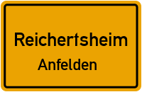 Anfelden in ReichertsheimAnfelden
