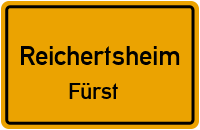 Straßenverzeichnis Reichertsheim Fürst