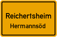 Straßenverzeichnis Reichertsheim Hermannsöd