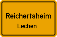 Straßenverzeichnis Reichertsheim Lechen