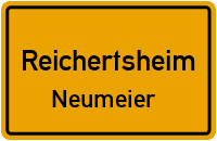 Straßenverzeichnis Reichertsheim Neumeier