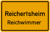 Straßenverzeichnis Reichertsheim Reichwimmer