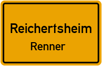 Straßenverzeichnis Reichertsheim Renner