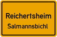 Straßenverzeichnis Reichertsheim Salmannsbichl