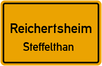 Straßenverzeichnis Reichertsheim Steffelthan